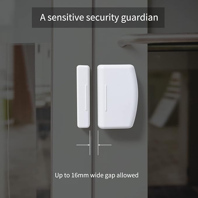 THIRDREALITY Zigbee Contact Sensor 4 Pack, Door and Window Monitor, Home Automation,Works with Home Assistant,SmartThings,Aeotec,Homey,Hubitat or Echo Devices with Build-in Zigbee Hub,hub Required