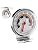 Oven Thermometer 360° Rotating Dial Extra Large Digits 150-600°F