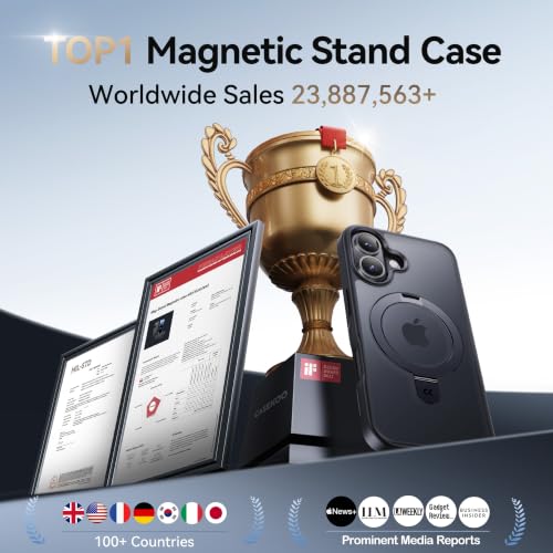 iPhone 17 Case — Ultra-Magnetic Slim Stand & Protection - Image 3