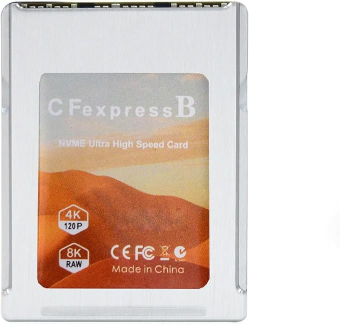 NVMe M.2 2230 SSD M-Key to CFexpress Type B Adapter NGFF Memory Card Kit Case CFE CFB Adapter Alloy Shell for Camera 8K RAW PCIe Expansion