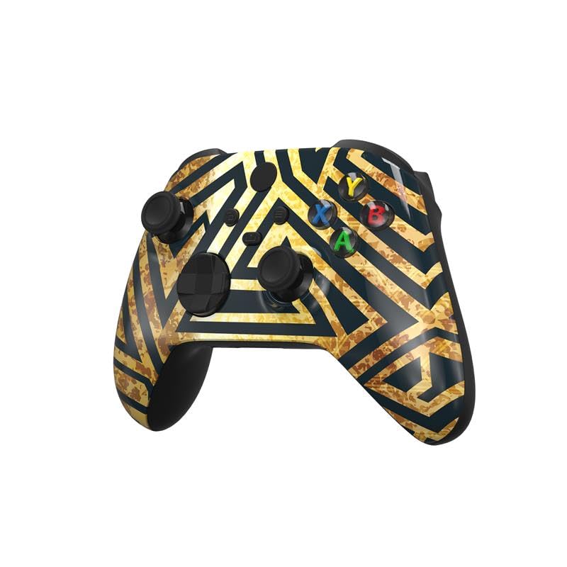 ProControllers LLC Wireless Custom Controller Compatible with PC, Windows 10+, Series X/S & One (Golden Apex)