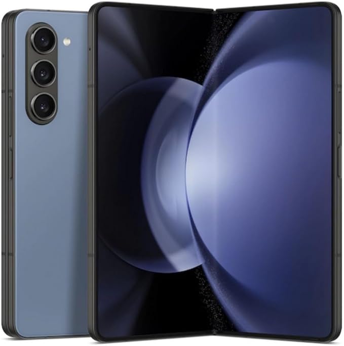 Samsung Galaxy Z Fold 5 5G US Version, 512GB, Blue - Unlocked (Renewed)