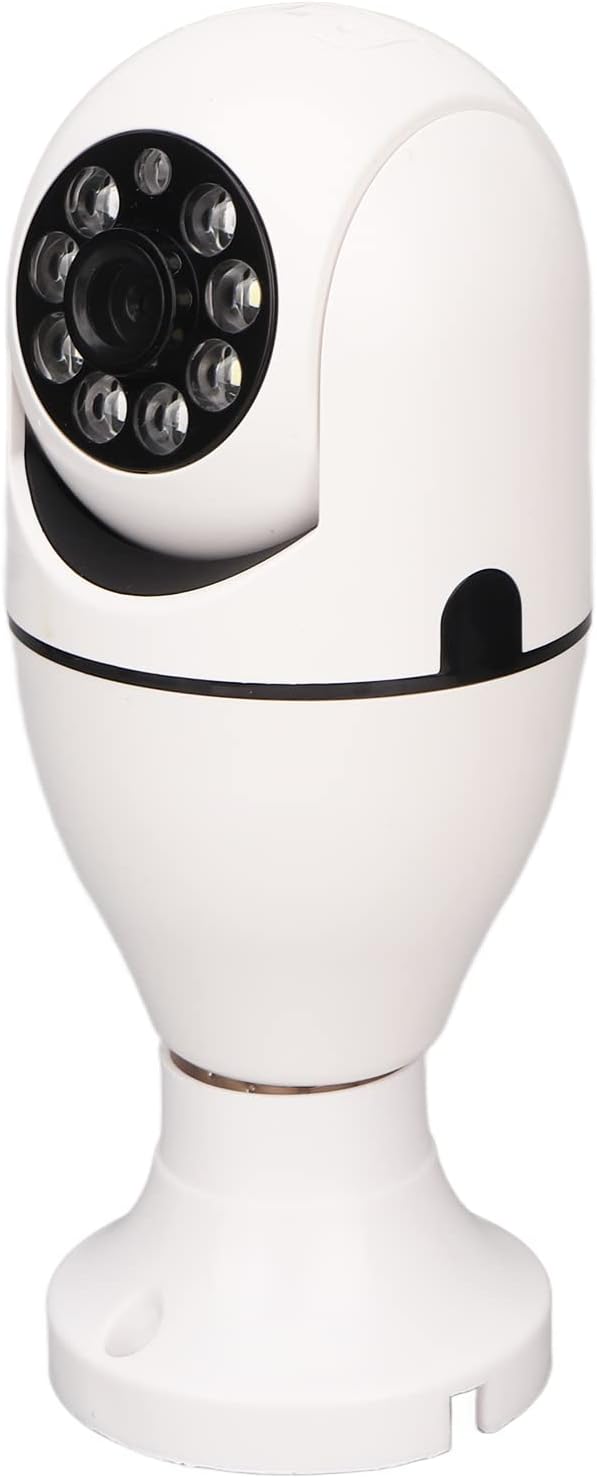 Cuifati Light Bulb Security Cameras Outdoor, 2.4G 5G 1080P HD 5MP Security Light Bulb Camera, Night Two Way Audio Function Motion Detection Home Security Camera