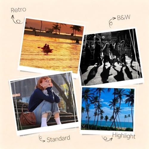 Yatao Retro Screen Free Digital Camera, Film-Style Filters for Photography - Image 7