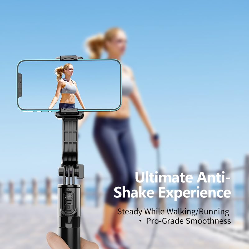 Phone Gimbal Stabilizer for Phone, Selfie Stick & Tr | Phone Accessori - Image 3