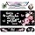 Large Gaming Mouse Pad Set 35.4 x 15.7 with Keyboard Wrist Rest, Wrist Support, and Coaster Memory Foam Smooth Desk Pad Mousepad for Home Office School - Floral Bible