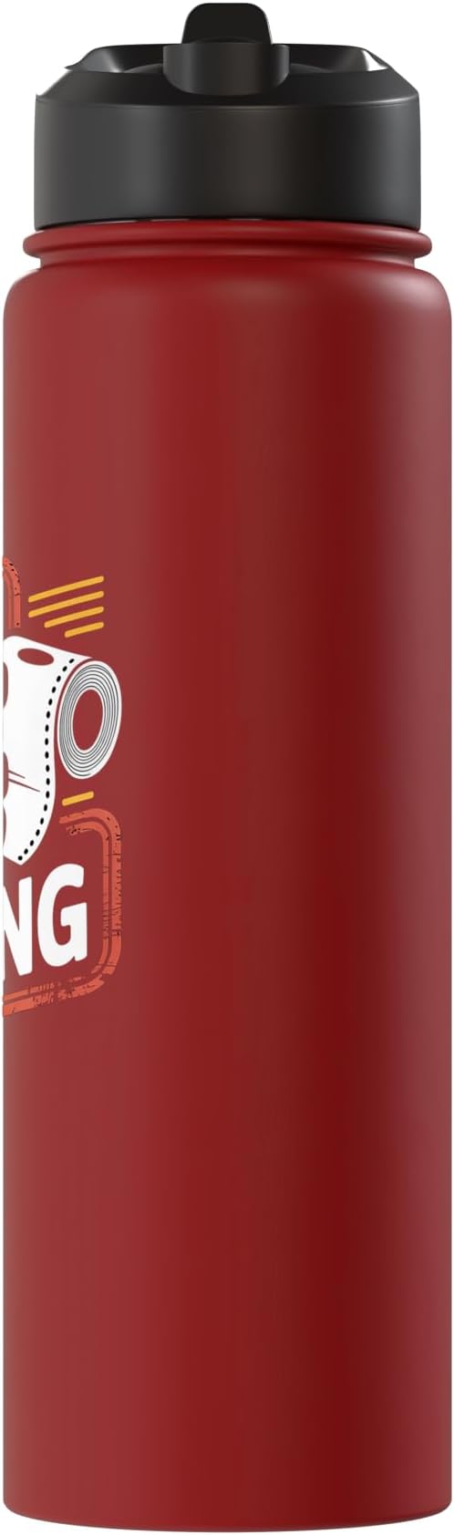 I Don't Wipe After Pooping Bathroom Gross Joke - Stainless Steel Insulated Water Bottle