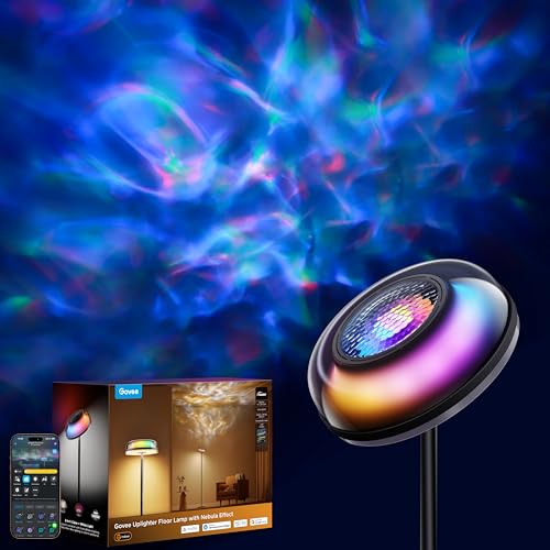 Govee Uplighter Floor Lamp with Nebula Effect, Proje | Smart Home - Image 2
