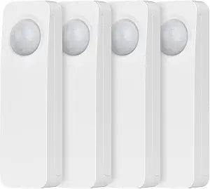 THIRDREALITY Zigbee Motion Sensor 4 Pack, Zigbee Hub Required, Pet Friendly, Work with Home Assistant, SmartThings, Aeotec, Homey, Hubitat or Echo Devices with Built-in Zigbee hub