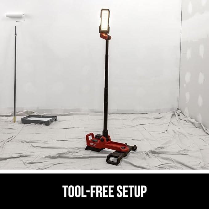 Skil 12V/20V Compact Tower Light, Tool Only- LH2500D-00 Red