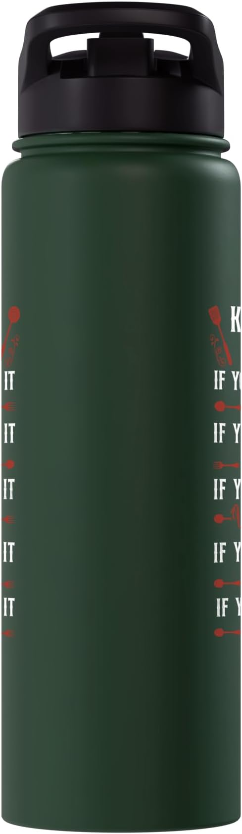 Cooking Cook Kitchen Chef Stainless Steel Insulated Water Bottle