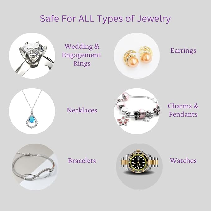Jewelry and More Cleaner 16, 8 and 2 Ounce Spray Bottles