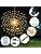 PXBNIUYA 3 PCS 600 LED Plug in Starburst Lights,Firework Lights Warm White - Image 10