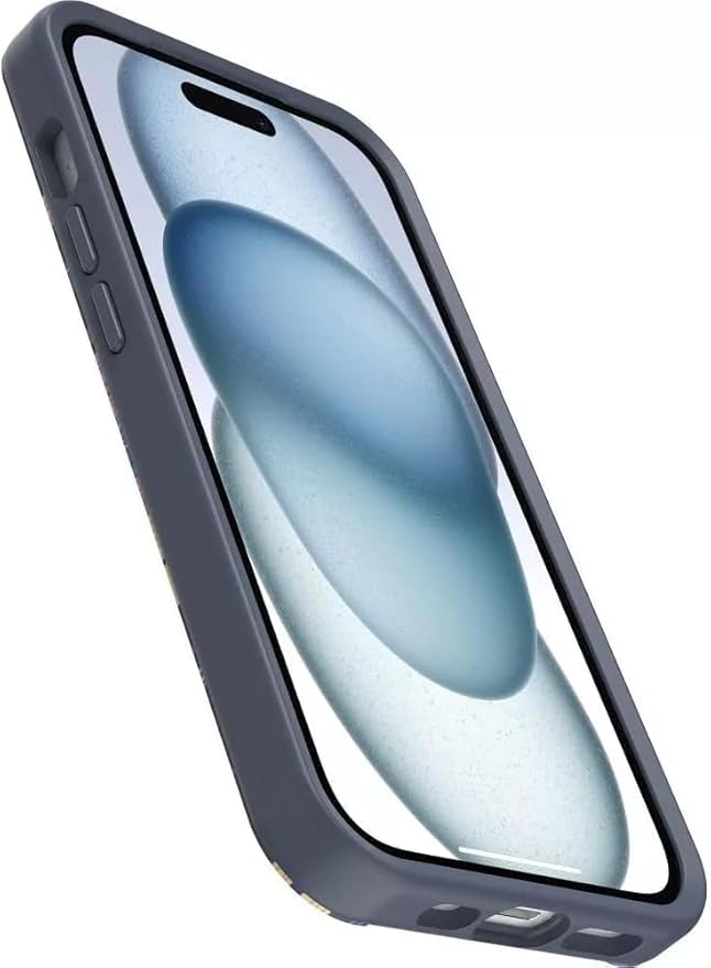 OtterBox iPhone 16e, 15, 14, & 13 Symmetry Series Case -, Snaps to MagSafe, Ultra-Sleek, Raised Edges Protect Camera & Screen - Fairy Fauna