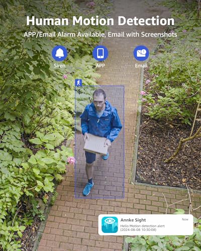 ANNKE Wireless Security Camera System 2TB Hard Drive | Smart Home - Image 6