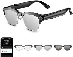 AI Smart Glasses with camera, 8MP HD Camera Glasses,Bluetooth Music & Calls - Image 1