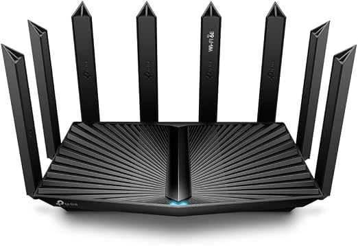 TP-Link - Archer AXE7800 Tri-Band Wi-Fi 6E Router - Black (Renewed)