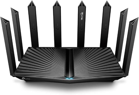 TP-Link - Archer AXE7800 Tri-Band Wi-Fi 6E Router - Black (Renewed)