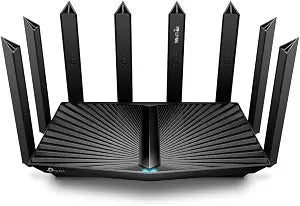 TP-Link - Archer AXE7800 Tri-Band Wi-Fi 6E Router - Black (Renewed)
