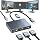 USB C to Dual HDMI and DisplayPort Adapter with PD 100W/USB3.0, 5 IN 1 USB C Docking Station 3 Monitors, 4K@60Hz HDMI Splitter Extended Display for Dell/HP Laptop, DP MST/SST Hub for Multiple Monitors