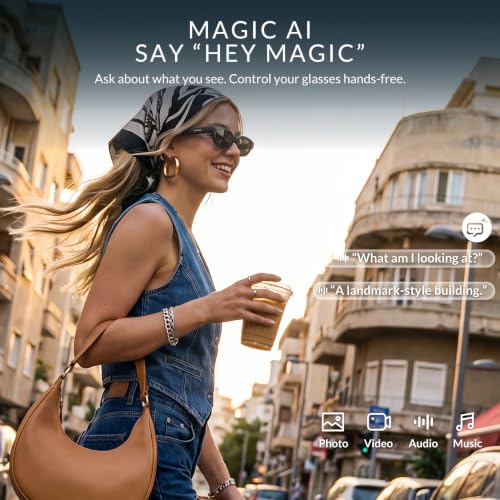 Magic AI Glasses Designed by Jackson Wang, Smart Glasses with 9MP Camera