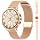 Smart Watches for Women Android iPhone(Answer/Make Calls), HD Screen Fitness Tracker with Heart Rate/Sleep Monitor/100+ Sport Modes, IP68 Waterproof, AI Voice Built-in, 2 Straps (Metal + Silicone)