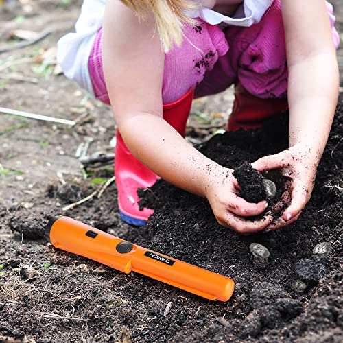 Metal Detector Pinpointer - Fully Waterproof Handheld Pin Pointer Wand, High Accuracy Professional Search Treasure Pinpointing Finder Probe