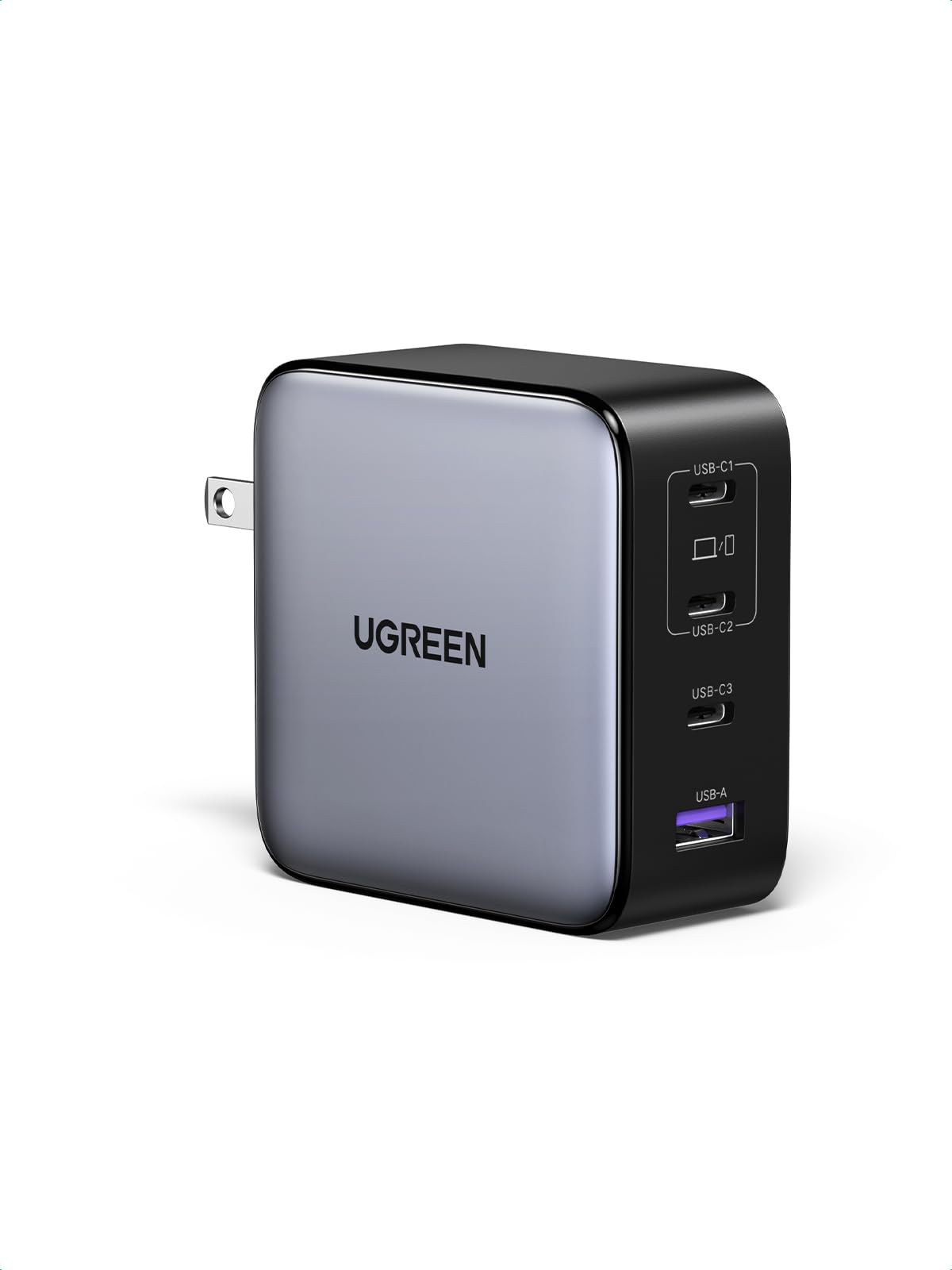 UGREEN Nexode 200W GaN USB C Charger, 4-Port Foldable Wall Charger
