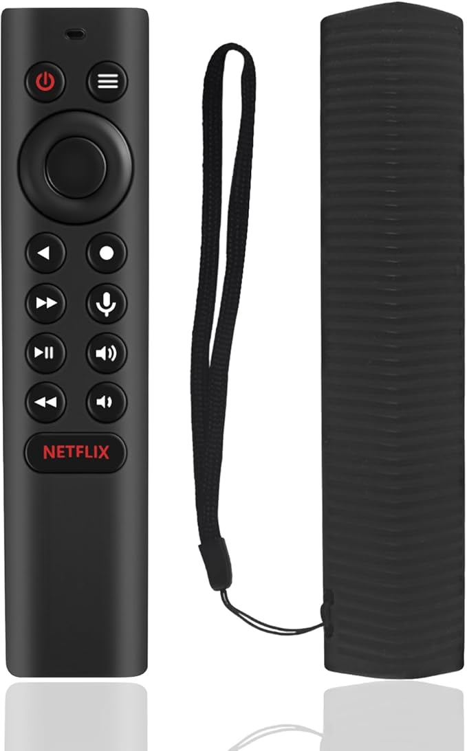 Cover for NVIDIA Shield TV Remote, Shockproof Anti-Dirty Silicone Case Compatible with NVIDIA Shield TV Pro/4K HDR Remote Washable an-ti Lost Anti-Slip Skin-Friendly