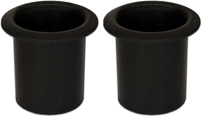 Goldwood Speaker Box Bass Air Ports 2 Speaker Port Tubes Black (PT-302/S-2)