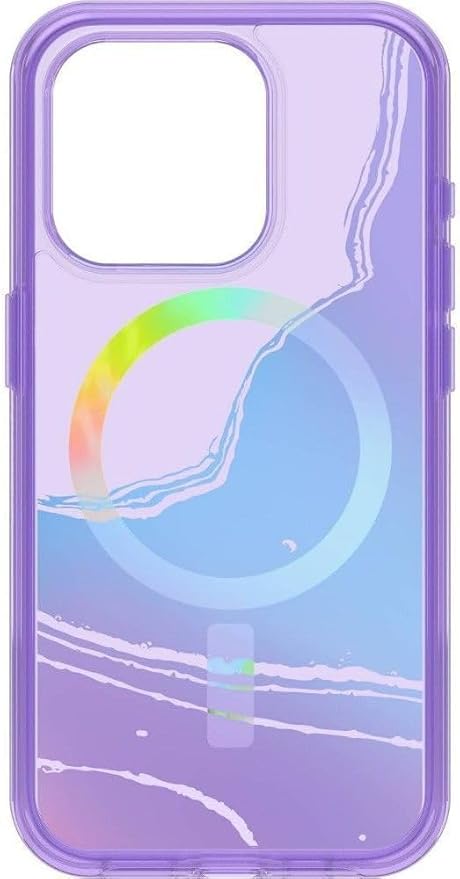 OtterBox iPhone 16e, 15, 14, & 13 Symmetry Series Case -, Snaps to MagSafe, Ultra-Sleek, Raised Edges Protect Camera & Screen (Galactic Dreaming)