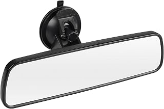 9.6'' Rear View Mirror with Suction Cup, Stick on Universal Inside Rearview