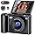 Digital Camera 4K for Photography Vlogging: 56MP Cameras with Mode Dial for Video - 16X Zoom Photo Camera Gifts for Teens Ages 8-16 - 180°Flip Screen Compact Cámara - Point and Shoot Digital Cameras