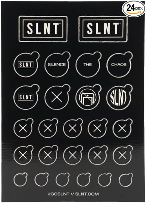 Silent Pocket SLNT Webcam Privacy Stickers for Camera Lens Privacy (Black Out) - Blocks Hackers' Spying, Recording and Eavesdropping, Fits Laptops, Phones and Tablets, Reusable and Restickable