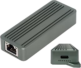 USB-C Type-C USB4 USB3.2 Gen2 to 10Gbps GBE Gigabit 10000Mbps 5Gbps 2.5Gbps Ethernet Network LAN Cable Adapter RTL8159 for Desktop Laptop NAS - Image 1
