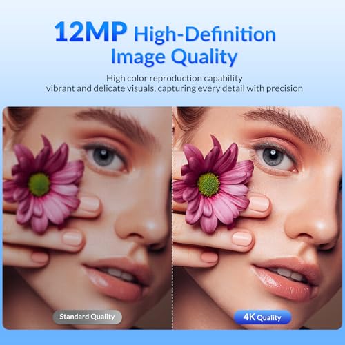 4K Webcam Dual Pack with Sony Sensor – Auto Focus, Privacy Cover, Dual Mics – USB Plug & Play, Ultra HD for Streaming, Zoom, Teams, Online Teaching & Video Calls
