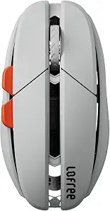 LOFREE Hypace Ultra-Lightweight Wireless Gaming Mouse, 47g, PAW3950 Sensor, 40K DPI, 8K Polling Rate, Mg Alloy Frame, Tri-Mode(Bluetooth/2.4GHz/Wired), 100Hrs Battery for PC/Mac (Crayon Grey) - Image 1