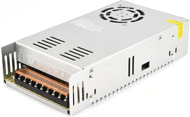24v 15a Power Supply,Universal Regulated Switching Transformer Adapter for LED Strip Lights,CCTV Camera,and Computer Project with AC 110-240V to DC 24v15a 360W Converter and Low Voltage Output