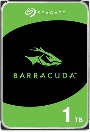 Seagate Bare Drives BarraCuda 1TB Internal Hard Drive HDD – 3.5 Inch SATA 6 Gb/s 7200 RPM 64MB Cache for Computer Desktop PC – Frustration Free Packaging ST1000DMZ10/DM010