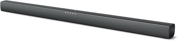 Philips B4208 2.0 Channel Bluetooth Soundbar - HDMI ARC, Roku TV Ready, 60W Max Power, Grey