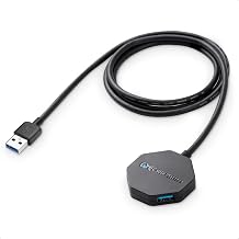 Cable Matters Ultra Mini 4-Port USB 3.0 Hub, 4ft Cable - Image 1