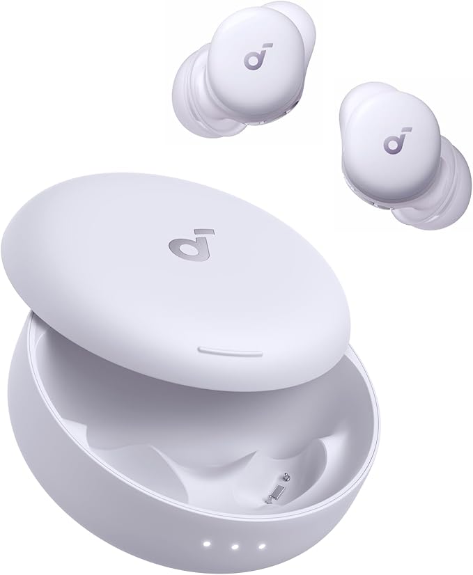 Soundcore Sleep A30 Special by Anker, Sleep Earbuds, ANC, Passive Isolation, Snore Masking Sleep Headphones, Extensive Sleep Audio, Ultra Comfort for Side Sleepers, 8-10H Playtime