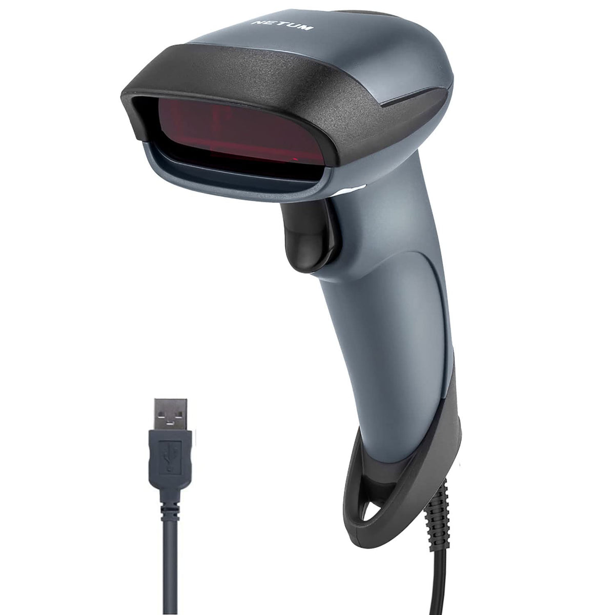 NETUM USB Laser Barcode Scanner, Handheld 1D Wired Bar Code Scanner