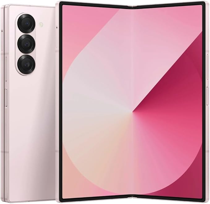 Samsung Galaxy Z Fold 6 5G US Version, 512GB, Pink - Unlocked (Renewed)