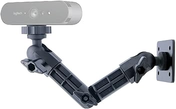 Brio Webcam Mount, Wall Stand Holder Compatible with Logitech C920x C925e C922x C920 C930e C615 Brio StreamCam MX-Brio 4K Webcams - Image 1
