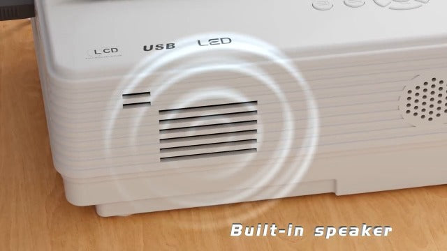 【Netflix Ready】PANSEBA Smart Mini Projector with 1080P HD, 5G WiFi & 2 Way Bluetooth, Portable Outdoor Movie Projector for Phone/Laptop/Games