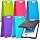 Chinco 6 Pcs Clipboard Folder with Storage, 9.5 x 13.5 Inch, Heavy Duty