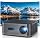 HAPPRUN 2000 ANSI 4K Decoding Projector with WiFi and Bluetooth, Auto Focus
