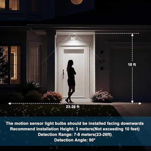 Motion Sensor Light Bulbs, Dusk to Dawn Outdoor Ligh | Ambient Smart L - Image 7