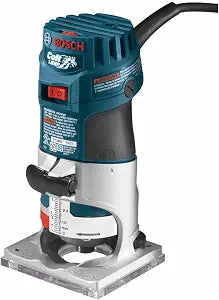 BOSCH PR20EVS Colt 1.0 HP Variable-Speed Palm Router, Quick-Clamp System - Image 1